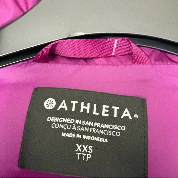 Athleta Womens Downtown Puffer Jacket size XXS - Picture 12 of 16